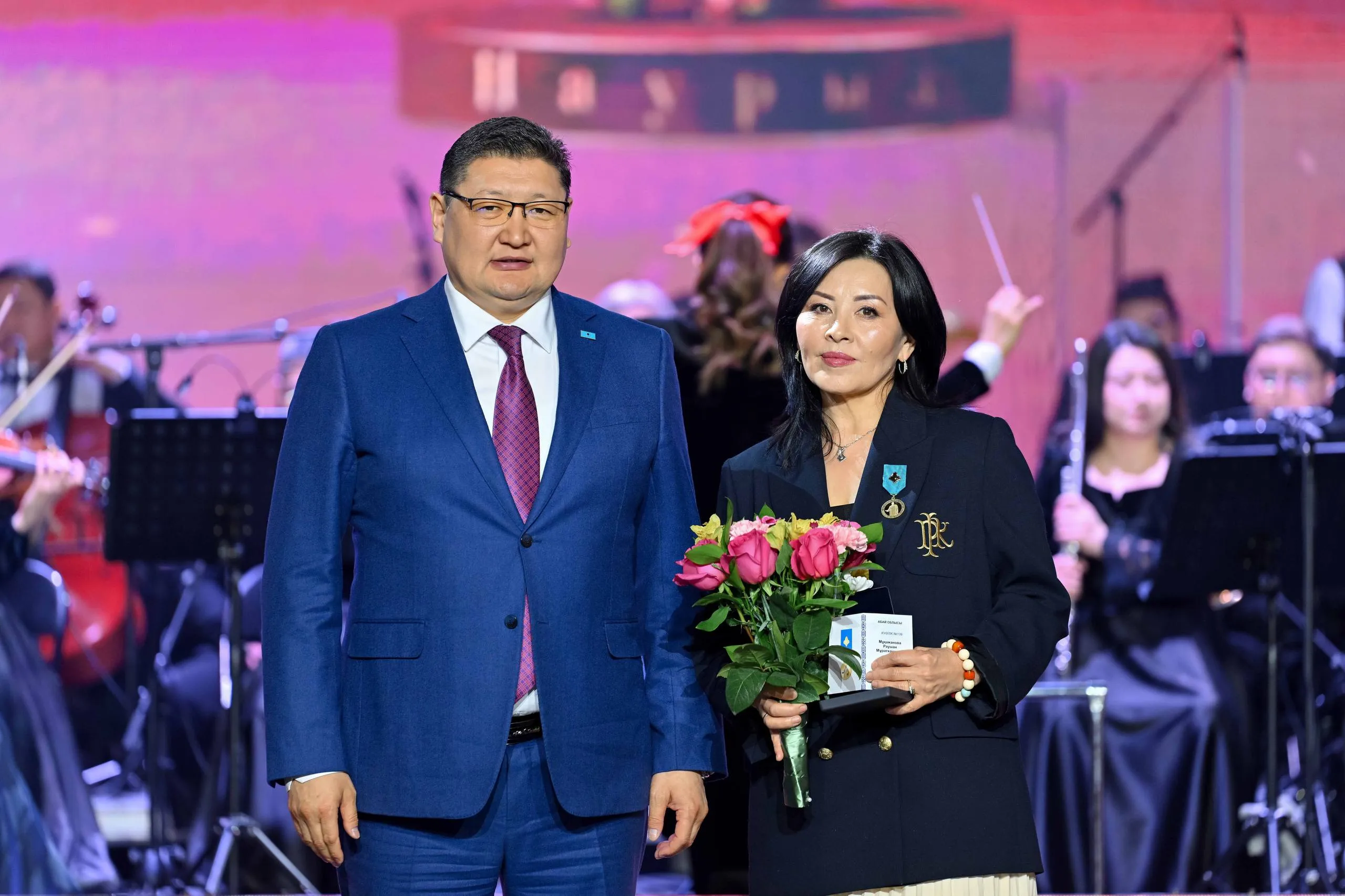 Раушан Мұқажанова «Абай облысына сіңірген еңбегі үшін» төсбелгісімен марапатталды